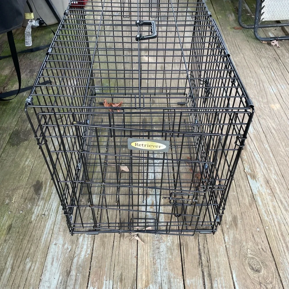 Black Pet Cage